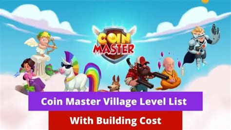 Coin Master Village Cost: All Village Levels & .
